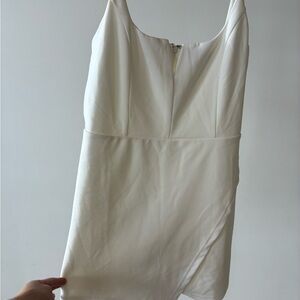 Lulu's Classic White Dress